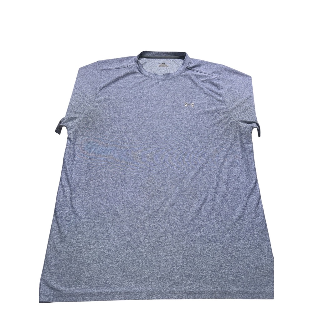 Under Armour Men's Tech‎ 20 Heathered Gray Short Sleeve T Shirt Size L
